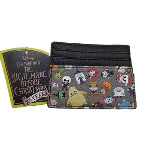 NWT Loungefly Nightmare Before Christmas 25th Anniversary Credit Card Holder